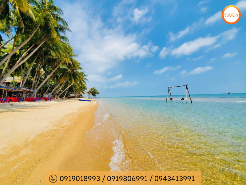 Bãi Bàng - bãi biển đẹp nhất Hòn Sơn - Du lịch 360o 